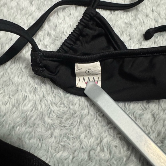 Wicked Weasel Black Triangle Bikini Set - Picture 3 of 3